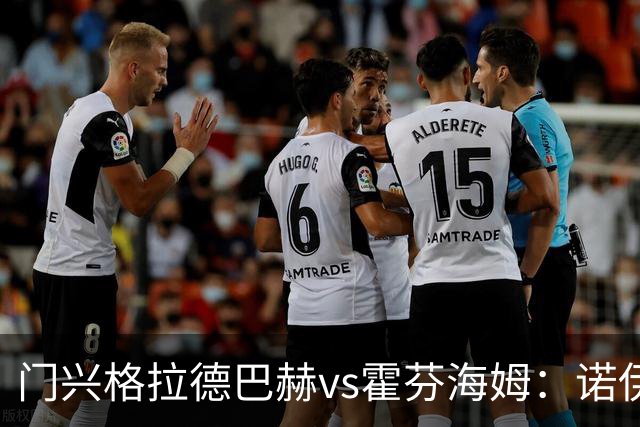 门兴格拉德巴赫vs霍芬海姆：诺伊豪斯、基亚罗迪亚首发，奥利弗-鲍曼、曹法尔出战